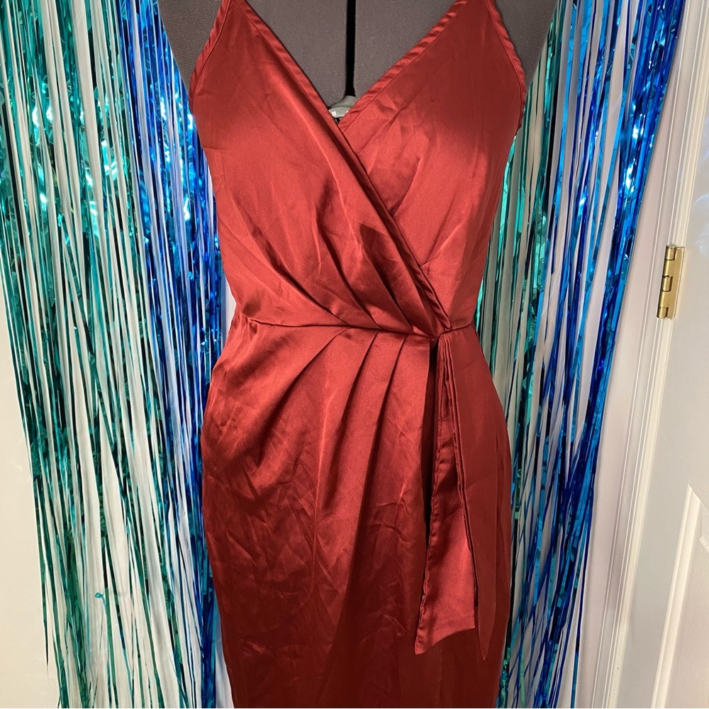 NWT Nasty Gal Love At First Sight Midi Dress